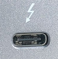 Thunderbolt 3 USB type C port